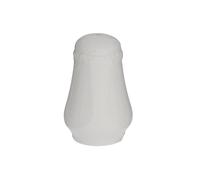 Orsina Elegant Design White Salt Shaker, Functional Sleek Salt Shaker For Kitchen, Porcelain Build Salt Grinder Orsina White