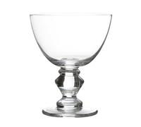 Orsina Elegant Sundae Glass Dish 400Ml, Durable Sundae Glass For Desserts, Sturdy Constructed Small Glass Bowl