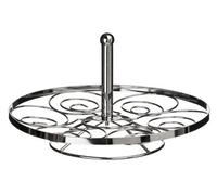 Swirl Cake Stand, Chrome