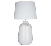 Wenita Ceramic Table Lamp, White