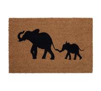 Elephant & Baby Elephant Doormat Elegant And Functional