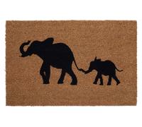 Elephant & Baby Elephant Doormat Elegant And Functional