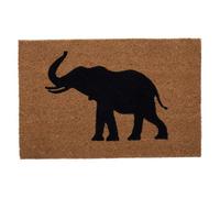 Elephant Doormat Premier Housewares Brown 100cm diameter