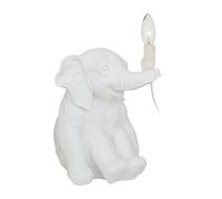 Orsina Elephant Table Lamp With Handheld Bulb Socket, Novelty Animal Bedside Light, Fun Sitting Lamp On A Table
