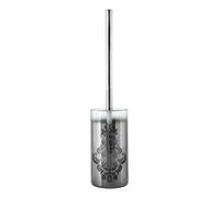 Orsina Elissa Toilet Brush, Decorative Leaf Motifs in Silver Orsina Silver