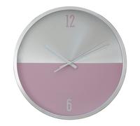 Orsina Elko Circular Wall Clock in Silver Orsina Silver