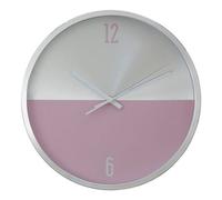 Orsina Elko Silver And Pink Finish Wall Clock