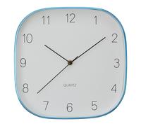 Orsina Elko Square Case Wall Clock in Blue Orsina Blue