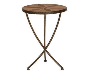 Orsina Elmo Small Round Side Table