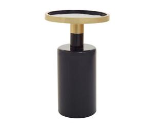 Orsina Elva Navy And Gold Side Table