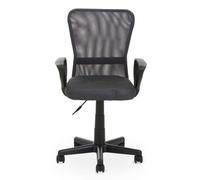 Orsina Ergonomic Dark Grey Home Office Chair, Comfortable Design Work From Home Chair, Movable Ergonomic Chair