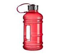Premier Housewares Ergonomic Handle Red 1000ml Sports Drinking Bottle | Versatile Sports Drinking Bottle For Gym | BPA Free Water Bottle For Travel | Spacious Water Bottle