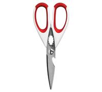 Orsina Ergonomic Red Tpr Multi Function Scissors, Multipurpose Sharp Blades Scissors, Stainless Steel Scissors