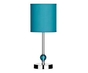 Orsina Evaine Teal Acrylic Ball Table Lamp