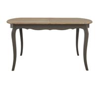 Orsina Exquisite Design Dark Grey Dining Table, Small Dining Table For Dining Room, Unique Modern Table Orsina Grey