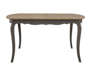Orsina Exquisite Design Dark Grey Dining Table, Small Dining Table For Dining Room, Unique Modern Table Orsina Grey