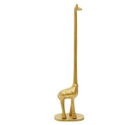 Orsina Fauna Giraffe Toilet Roll Holder in Gold Orsina Gold