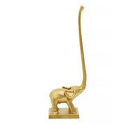 Fauna Elephant Toiler Roll Holder Premier Housewares Gold One Size