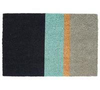 JAPANDI STRIPE DARK DOORMAT MADE WITH ANTI-SLIP PVC