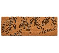 Orsina Filta Leaves Coir Doormat in Brown | Size: Small Orsina Brown Small