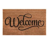 Orsina Filta Welcome Coir Doormat in Natural | Size: 100 cm diameter Orsina Natural 100 cm diameter
