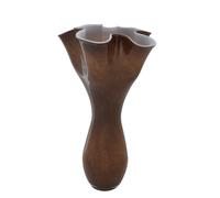 Orsina Flared Chocolate Glass Vase