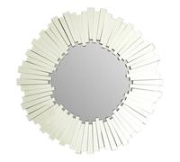 Orsina Flared Edge Round Wall Mirror