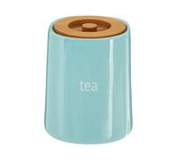 Orsina Fletcher Blue Ceramic Tea Canister - Single Canister