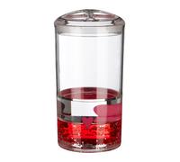 Orsina Floating Hearts Acrylic Hearts Toothbrush Holder in Clear Orsina Clear