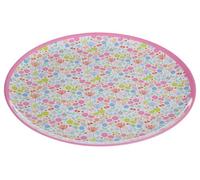 Orsina Floral Design Casey Dinner Plate, Curved Contemporary Breakfast Plate, Functional Breakfast Dinner Plate