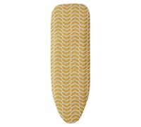 Orsina Flower Ironing Board Cover, Vibrant Floral Print With Soft Padded Cotton Surface, Elastic Edging For Secure