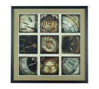 Framed Time Has Come Wall Art Home Wall Décor Premier Housewares Black One Size