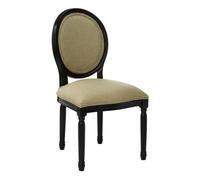 Orsina Francois Green Linen Chair