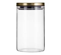 Orsina Freska Gold Lid Storage Jar - 950Ml