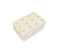 Orsina Frida Large Trinket Box in White Orsina White