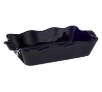 Premier Housewares Casserole Dish, Modern Retro, Stoneware, Large - Blue