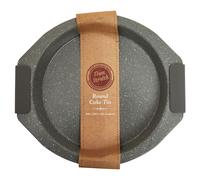 Orsina Functional Design Large Round Cake Tin, Non-Stick Carbon Steel Baking Tin For Perfect Cakes, Durable Oven in Grey Orsina Grey