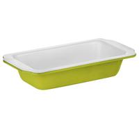 Orsina Functional Design Lime Green Loaf Tin, Non-Stick Carbon Steel Bread Tin For Even Baking, Durable Orsina Green