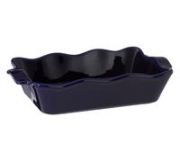 Orsina Functional Design Small Oven Dish, Durable Stoneware Baking Dish With Handles, Stylish Blue & Cream Orsina Blue