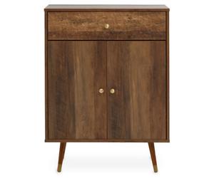 Orsina Functional Two Door One Drawer Cabinet, Versatile And Contemporary Bedside Cabinet, Compact Storage Unit