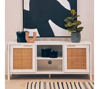 Interiors by PH Rattan detail Media Unit, White