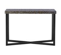 Orsina Fusion Crackle Mosaic Rectangular Console Table