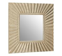 Orsina Fusion Square Wall Mirror in Silver Orsina Silver