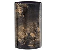 Orsina Gaia Black & Gold Large Candle Holder Orsina Multicolor