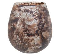 Orsina Garan Brown Large Candle Holder Orsina Brown