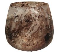 Orsina Garan Brown Small Candle Holder