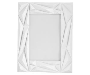Orsina Geo Prisma White 5in x 7in Photo Frame Orsina White