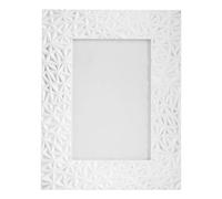 Orsina Geo White 5In X 7In Photo Frame