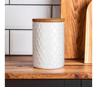 Orsina Geome Dolomite And White Tri Canister - Single Canister