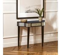 Glamorous Design Console Table, Reflective Design Hallway Table, Functional Modern Console Table For Hallway Premier Housewares Black One Size